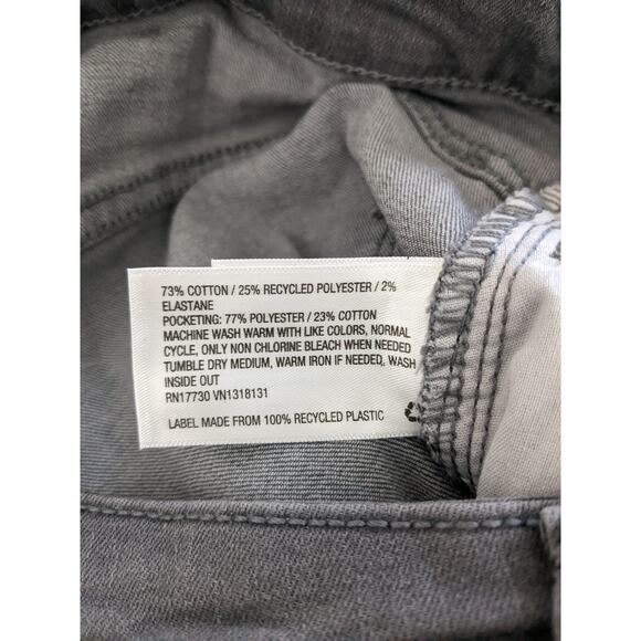 Universal Thread Jeans 8 Gray High Rise Skinny Women Casual Slim Fit Medium Wash - Picture 5 of 11